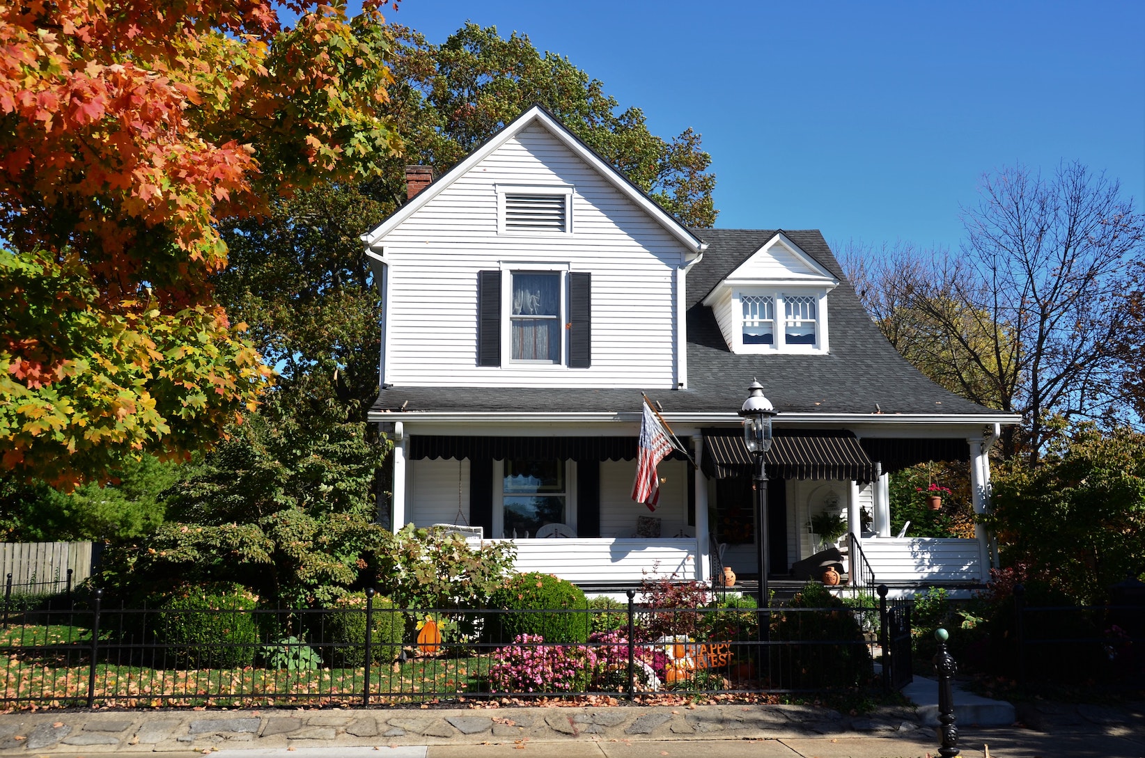 house in suburbs